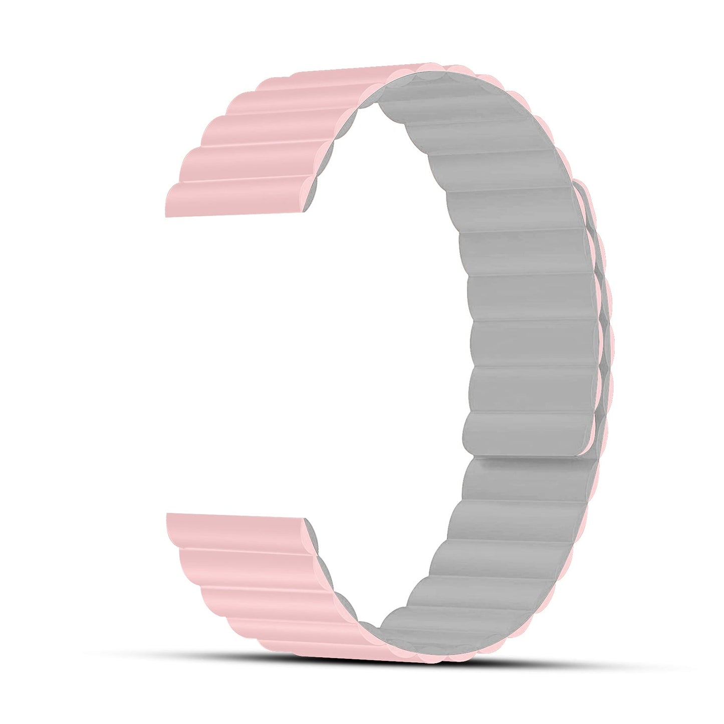 Gripp 45mm Reverser Watch Strap - Pink/white