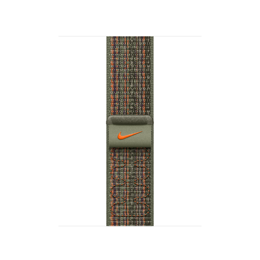 41mm Sequoia/Orange Nike Sport Loop