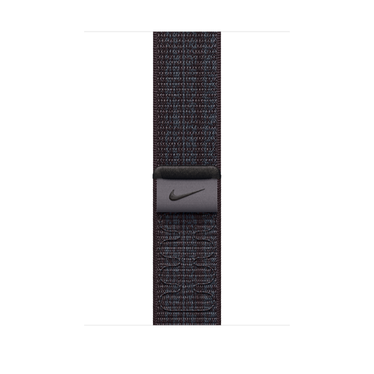 45mm Black/Blue Nike Sport Loop