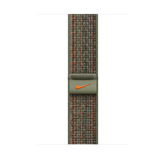 45mm Sequoia/Orange Nike Sport Loop