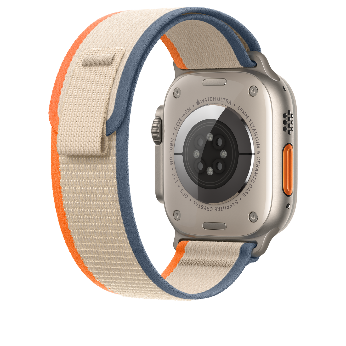 49mm Orange/Beige Trail Loop - S/M