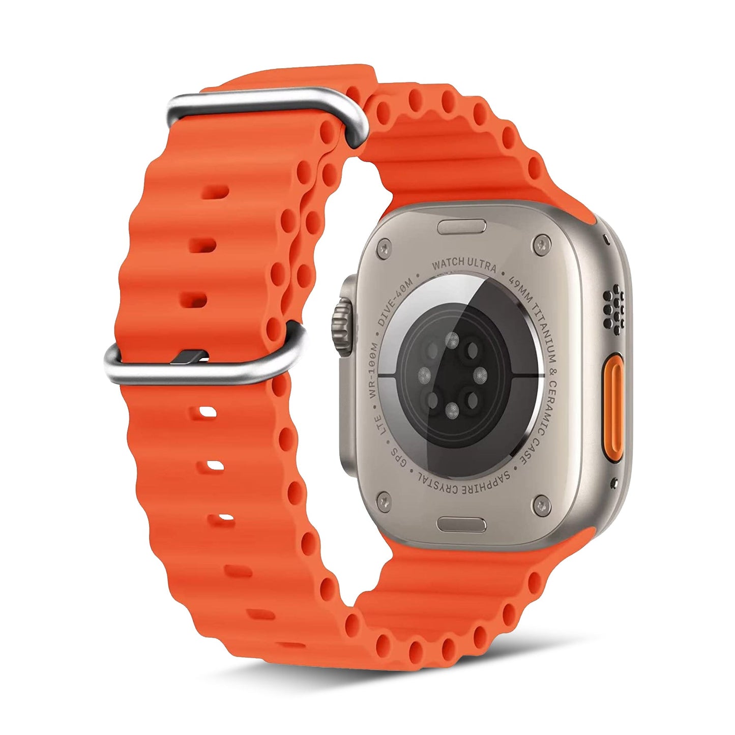 Gripp 45/49mm Solo Watch Strap - Orange