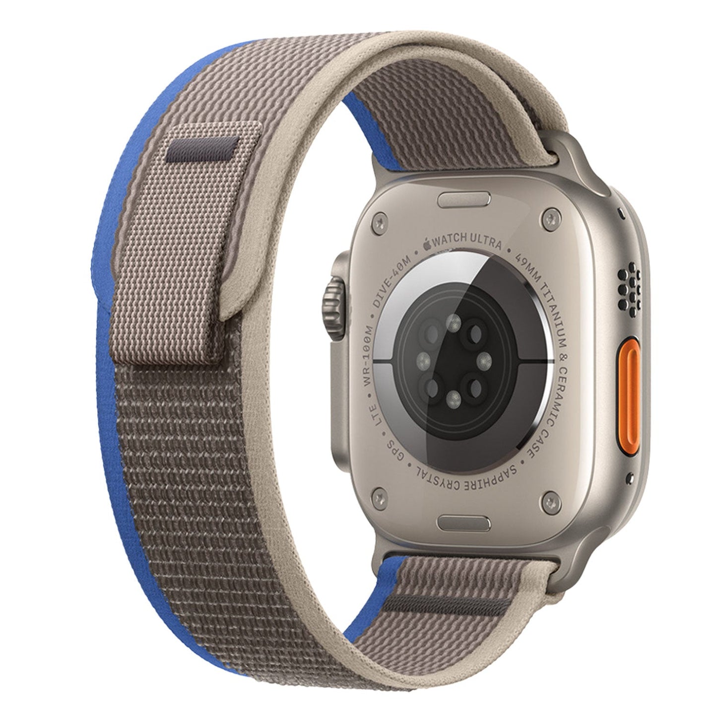 Gripp 45/49mm Brut Watch Strap - Blue/grey