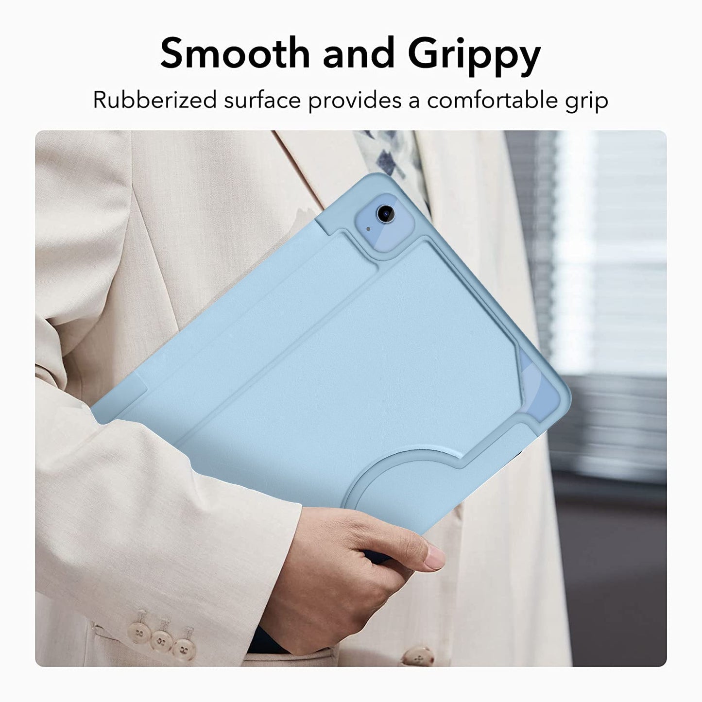 Gripp Styleus Case For Apple Ipad Air 10.9" - Sky Blue