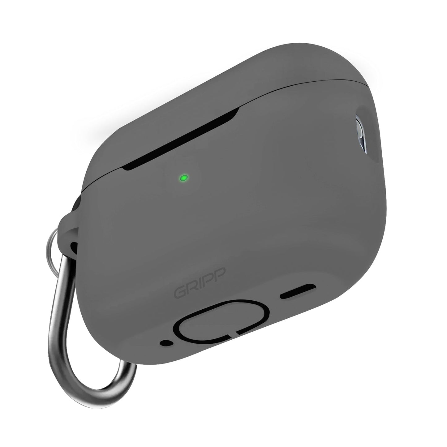 Gripp Rubon Airpods Pro 2 Case + Strap + Keyring Hook - Charcoal