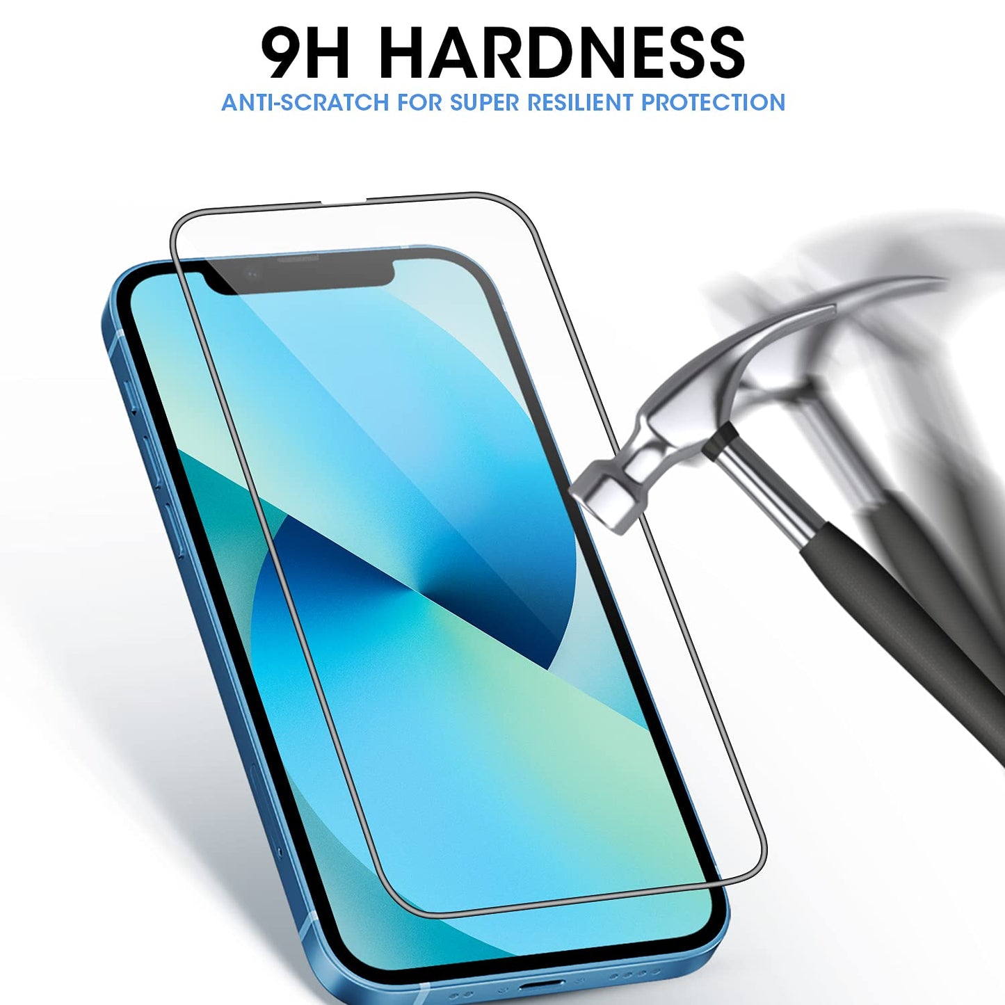 Gripp 3d Tempered Glass For Apple Iphone 13 Pro Max (6.7") - Black