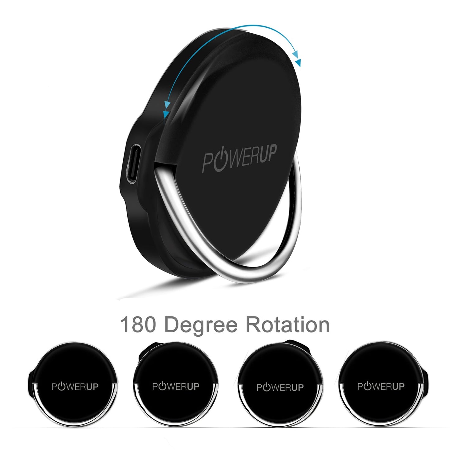 Powerup Magsafe Wireless Charger With Stand - Black