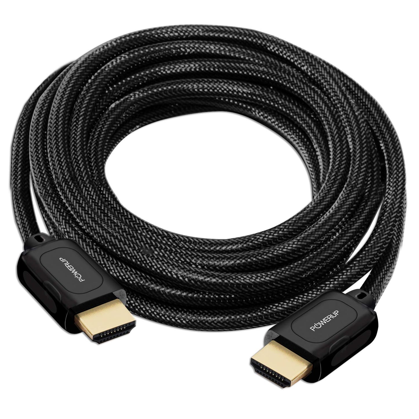 Powerup Hdmi Hi-speed 4k Ultra Hd Cable 2m Length - Black