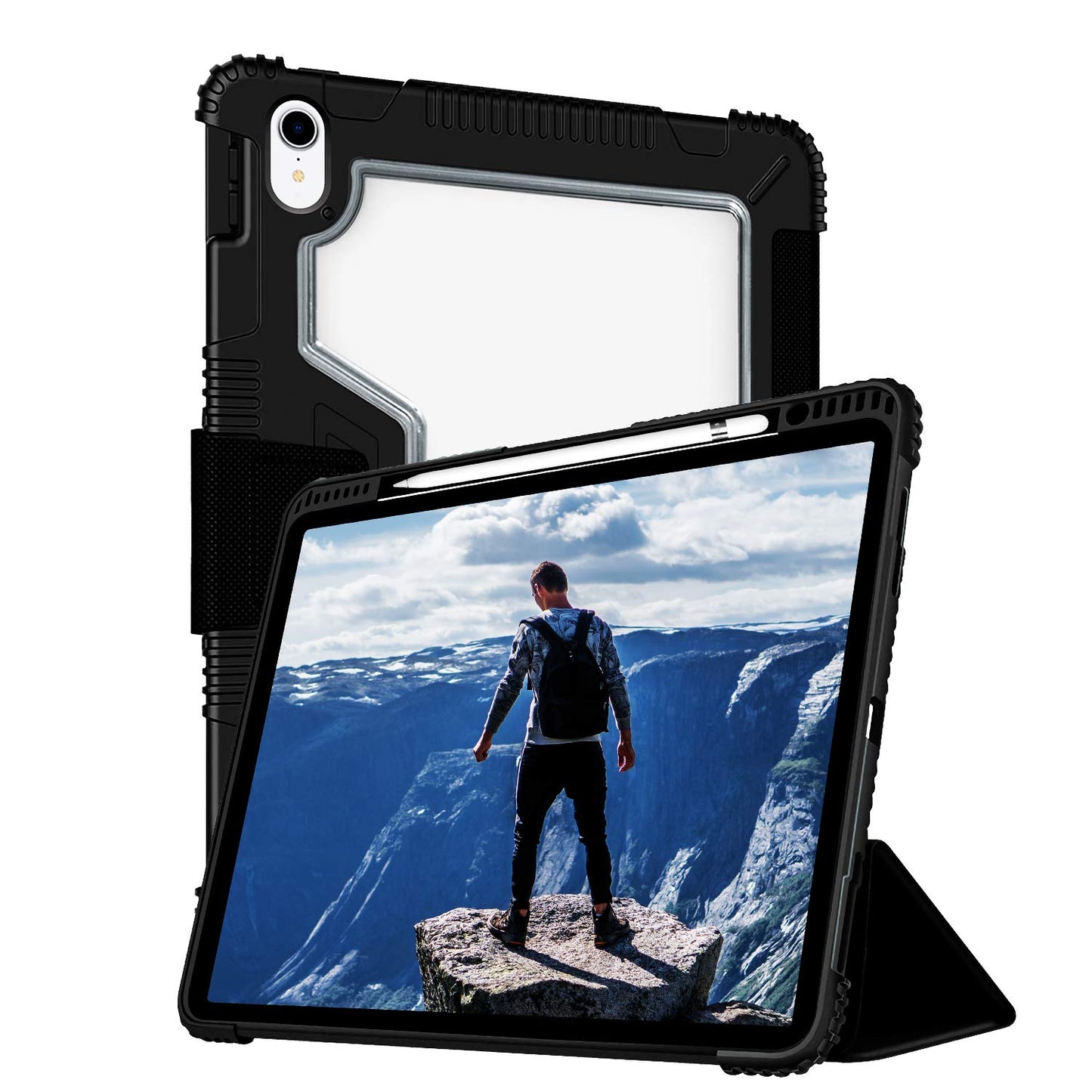 Gripp Armor Case For Apple Ipad Pro 12.9" - Black