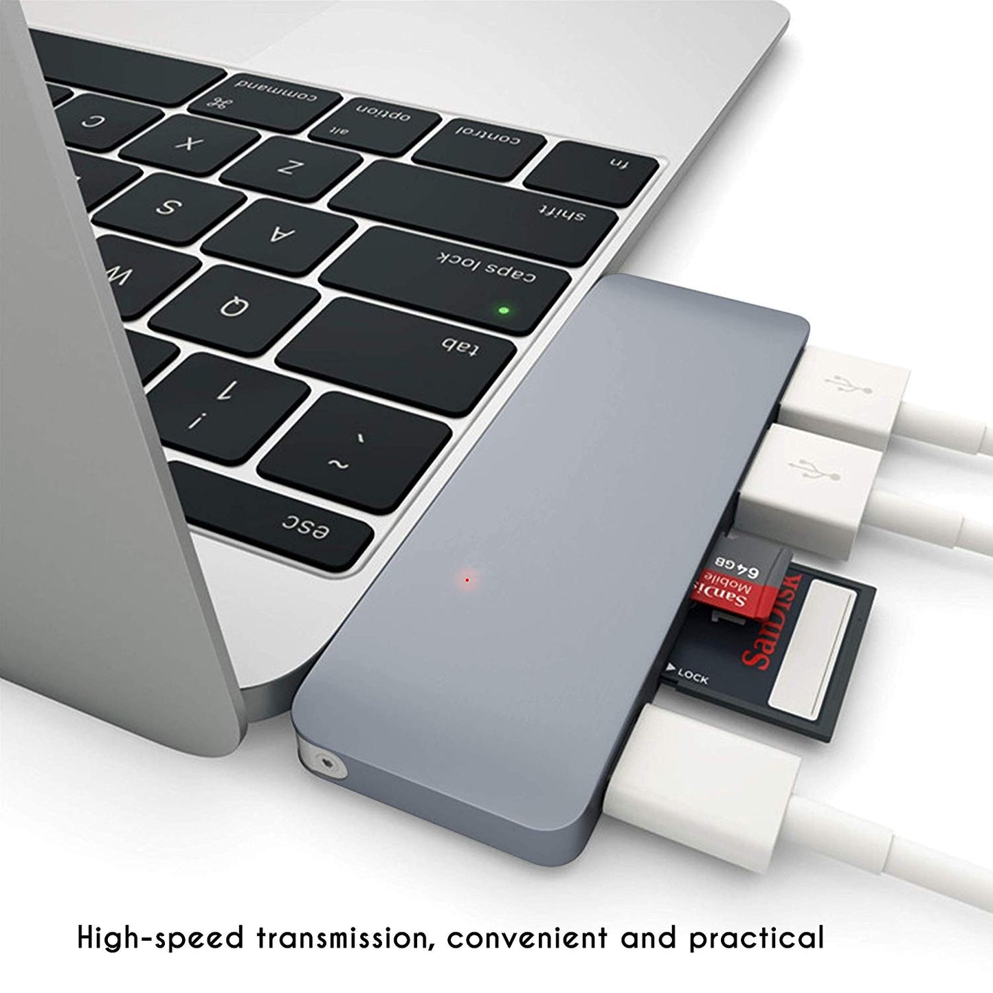 Powerup Type-c 5in1 Usb Hub Multi-functional