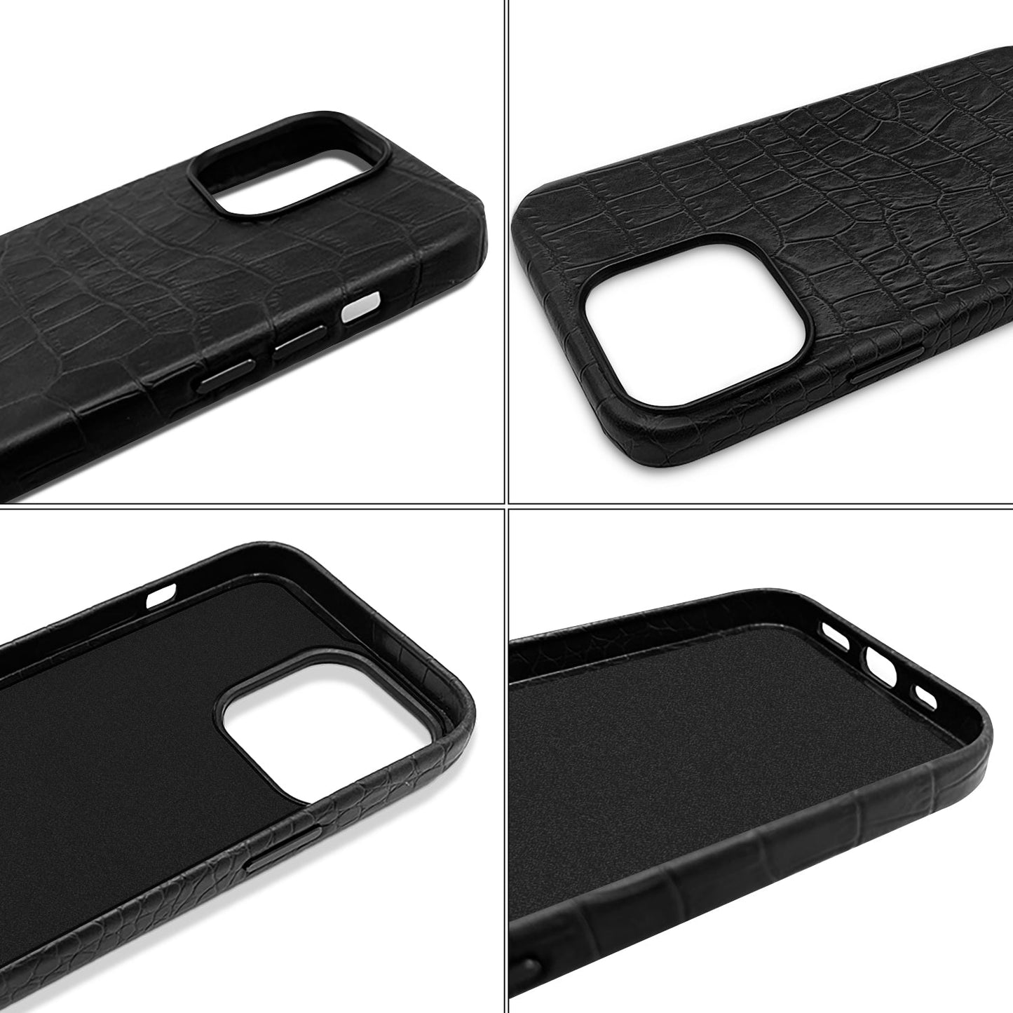 Gripp Croc Case For Apple Iphone 13 Pro Max (6.7") - Black