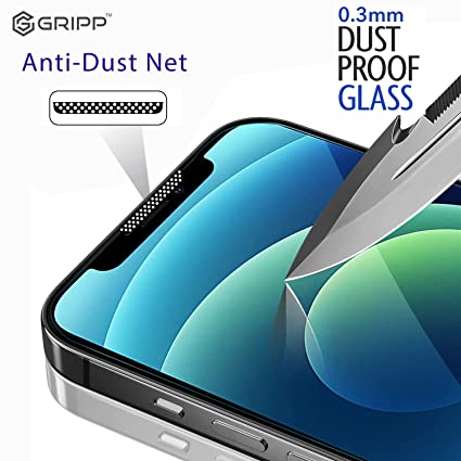 Gripp Dust Proof Tempered Glass 0.3mm For Apple Iphone 13 Pro Max (6.7") - Clear