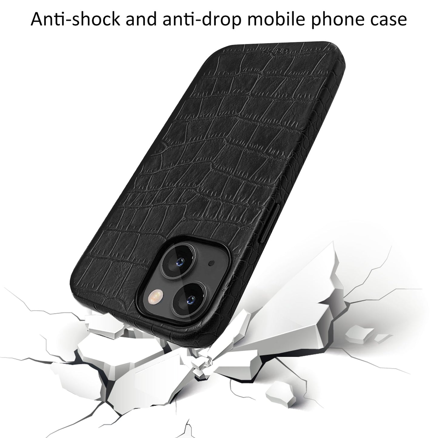 Gripp Croc Case For Apple Iphone 13 (6.1") - Black