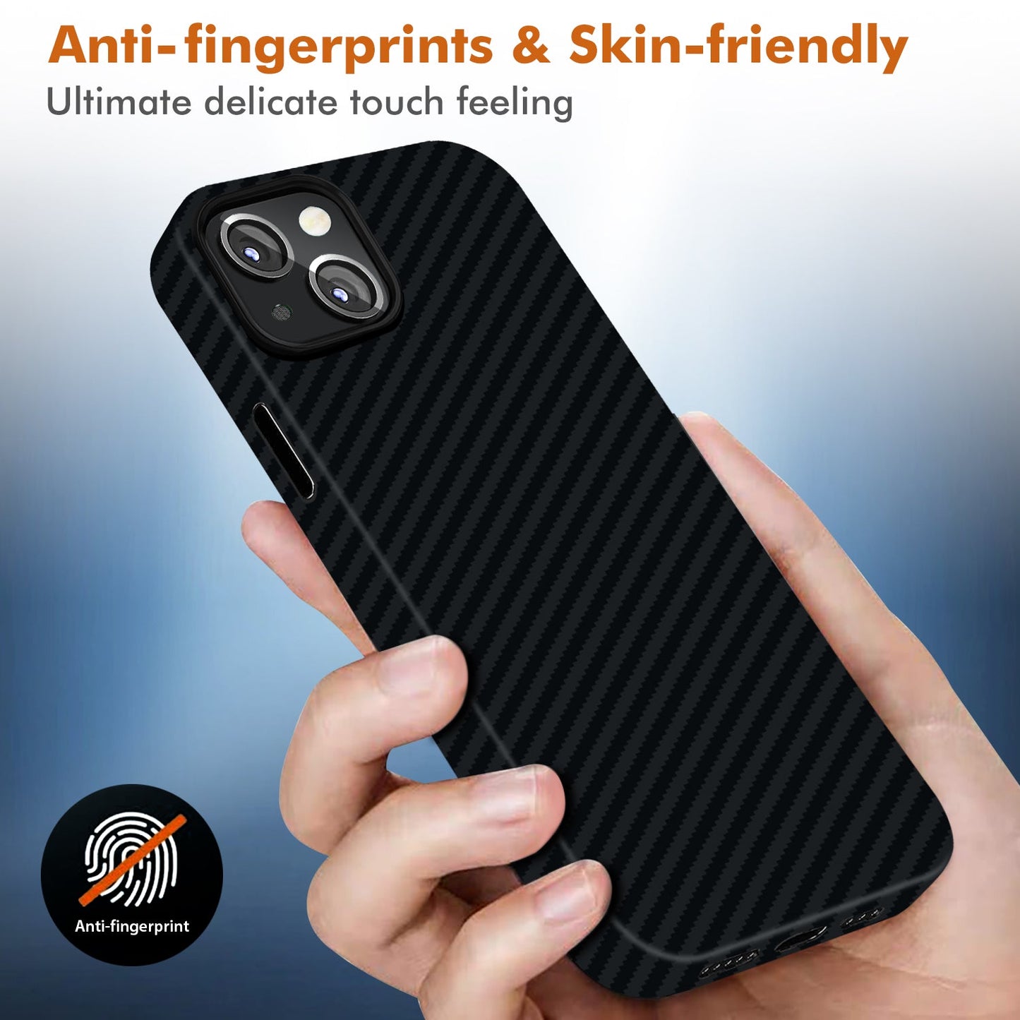 Gripp Karbon Magsafe Case For Apple Iphone 13 (6.1") - Black