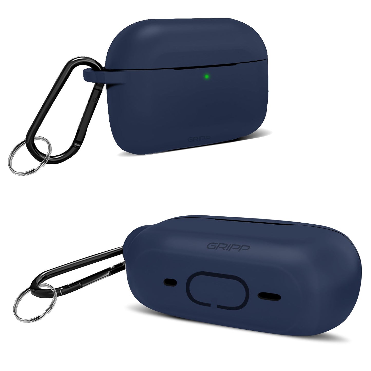 Gripp Rubon Airpods Pro 2 Case + Strap + Keyring Hook - Indigo