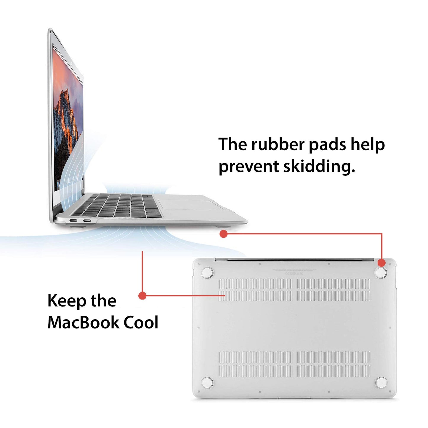 Gripp Compaq Hardshel For Apple Macbook Pro 14" (M1 -2021) - Frost