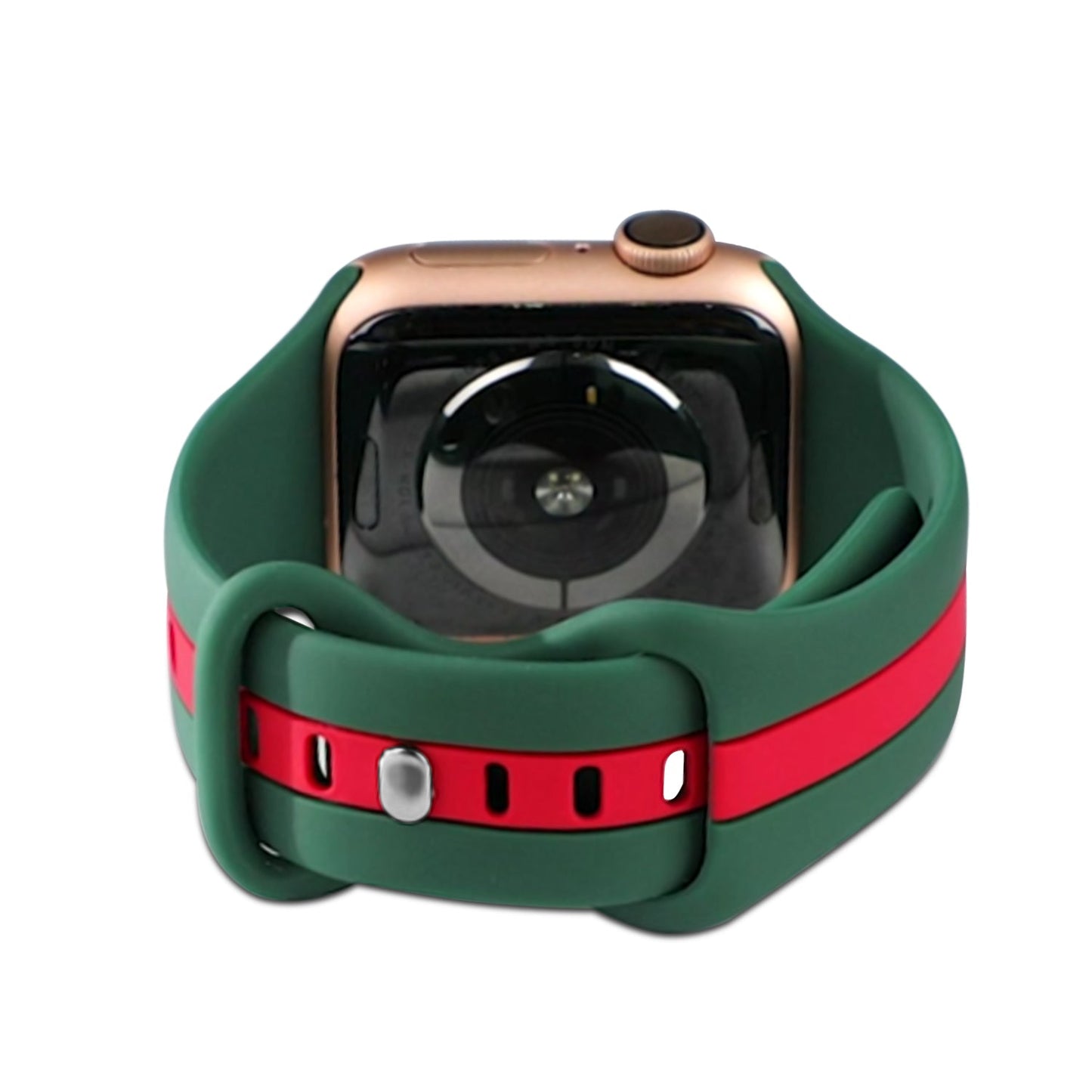 Gripp 45/49mm Tutone Watch Strap - Green/red