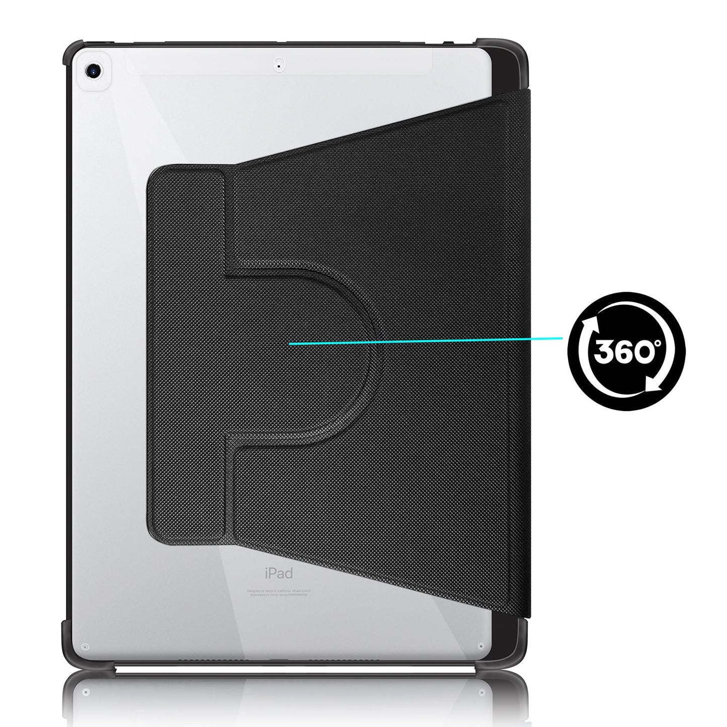 Gripp Revolv Case For Apple Ipad 10.2" - Black