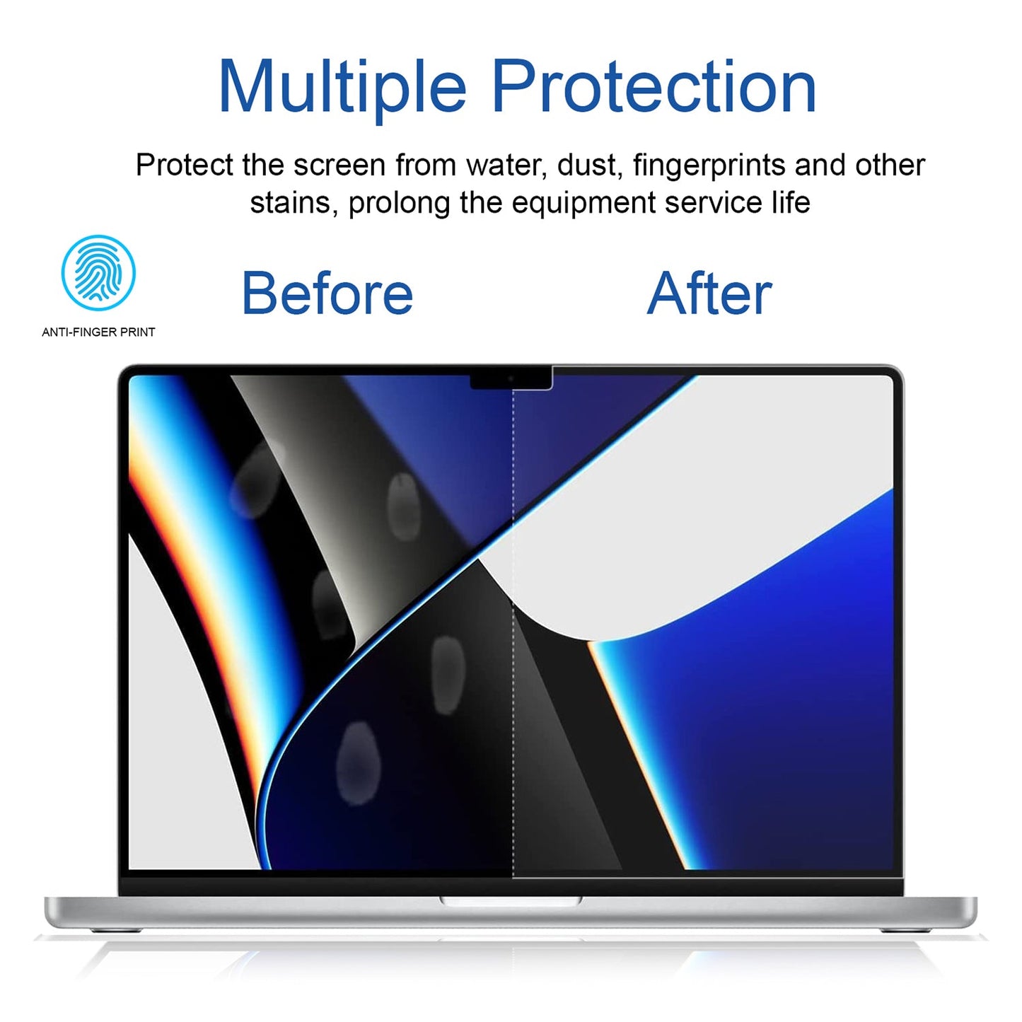 Gripp Macguard Screen Protector For Apple Macbook Air 13.6" (M2 - 2022 )