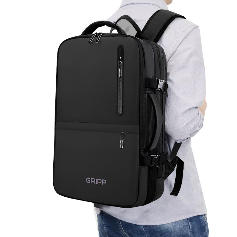 Gripp Tour Backpack Upto 15.6" For Laptop/macbook - Black