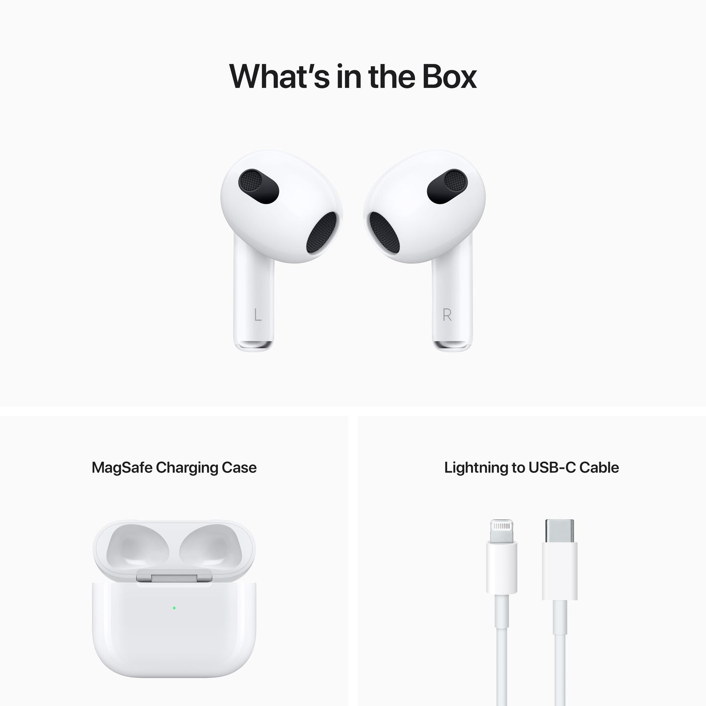 AirPods (3rd generation) with Lightning Charging Case