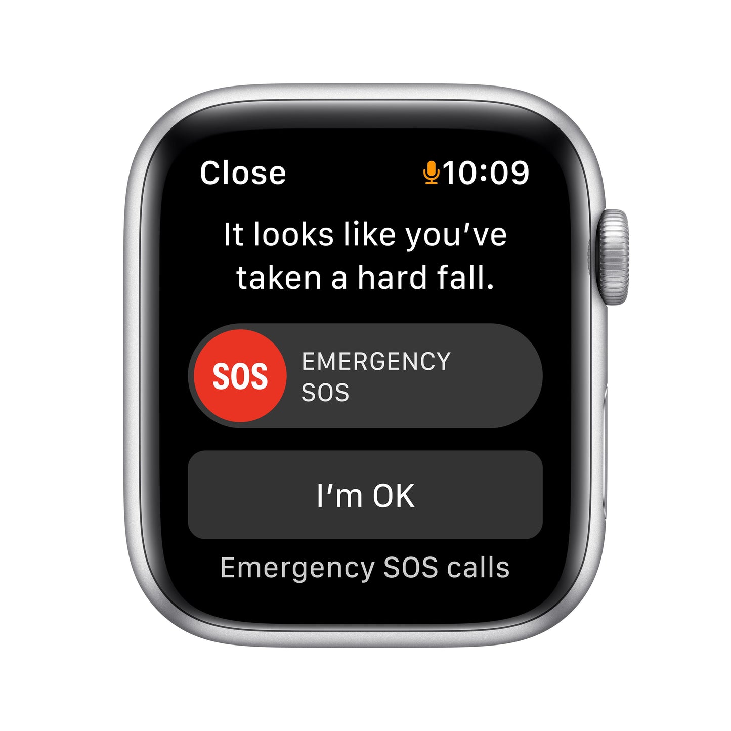 Apple Watch SE GPS, 44mm Silver Aluminium Case with Abyss Blue Sport Band - Regular