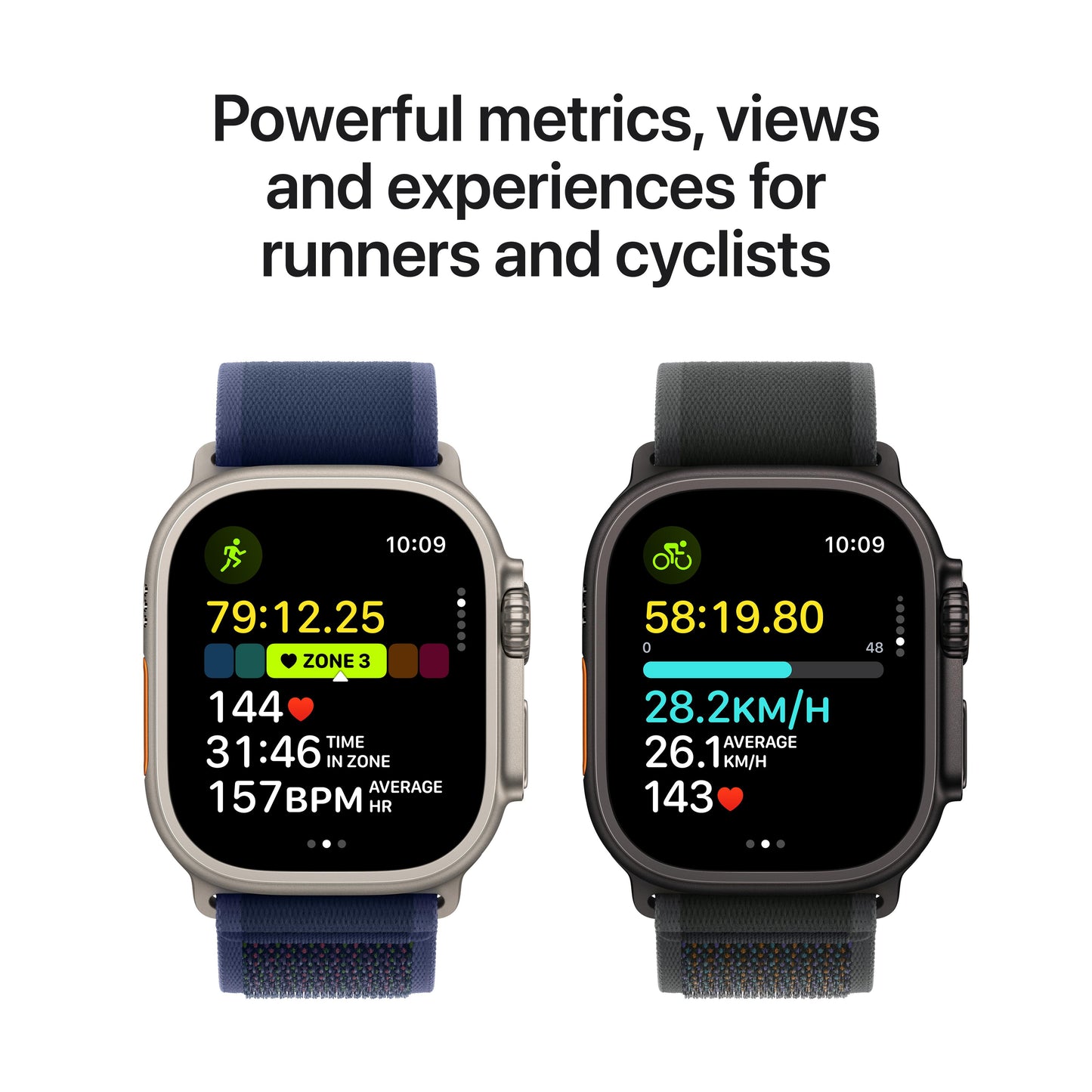 Apple Watch Ultra 2 GPS + Cellular 49mm Natural Titanium Case with Natural Titanium Milanese Loop - Medium