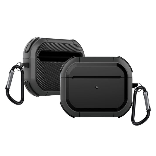 Gripp Armor Case + Keyring Hook For Airpods 3 - Black