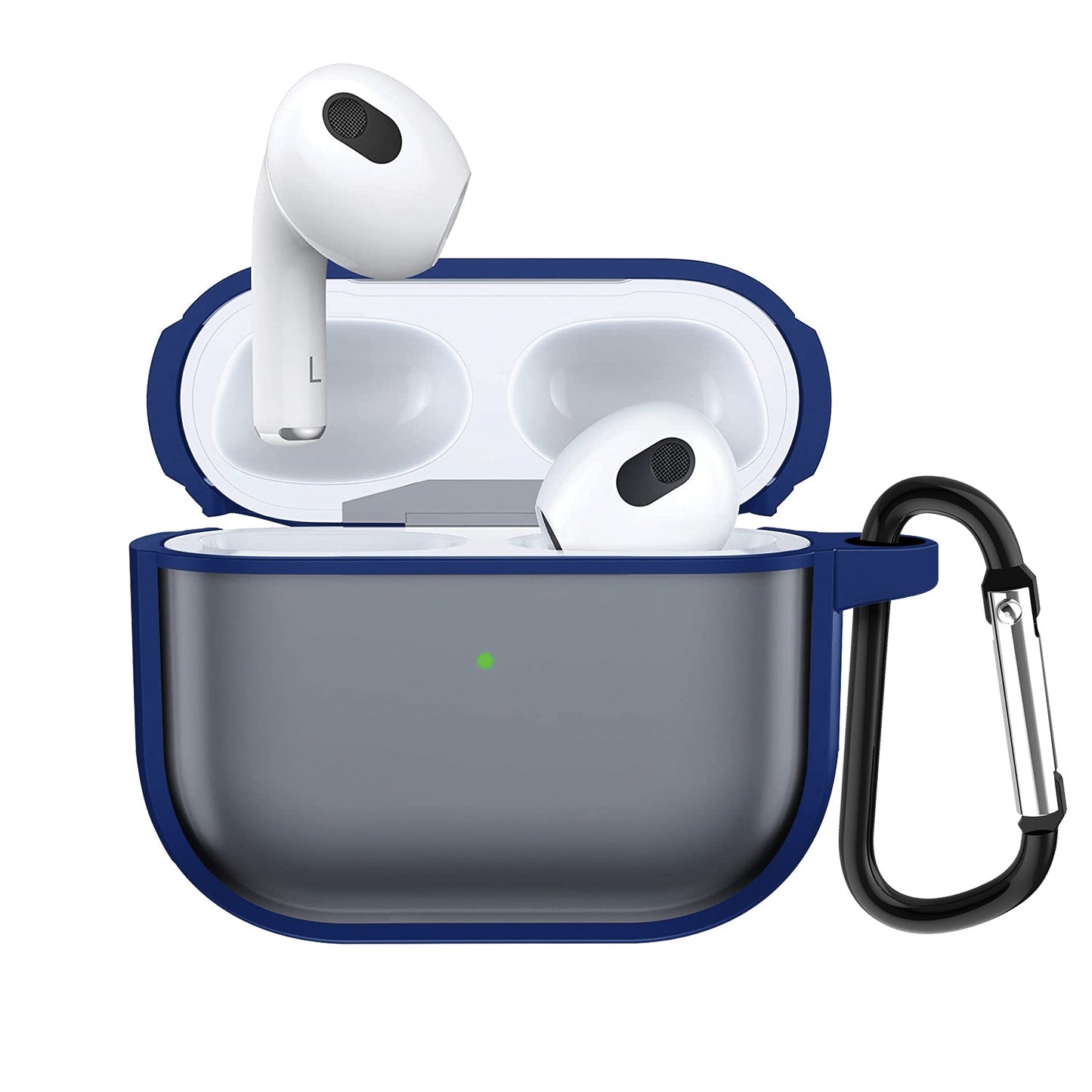 Gripp Bolt Matte Case + Keyring Hook For Airpods 3 - Blue