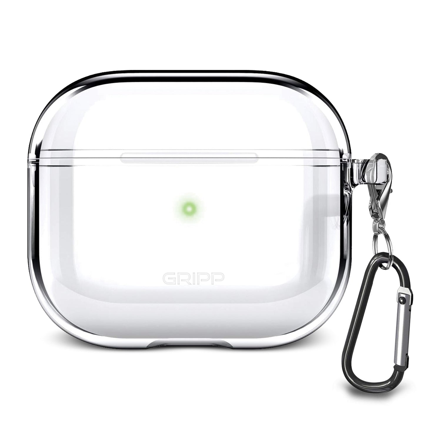 Gripp Clear Case + Keyring Hook For Airpods 3 - Clear