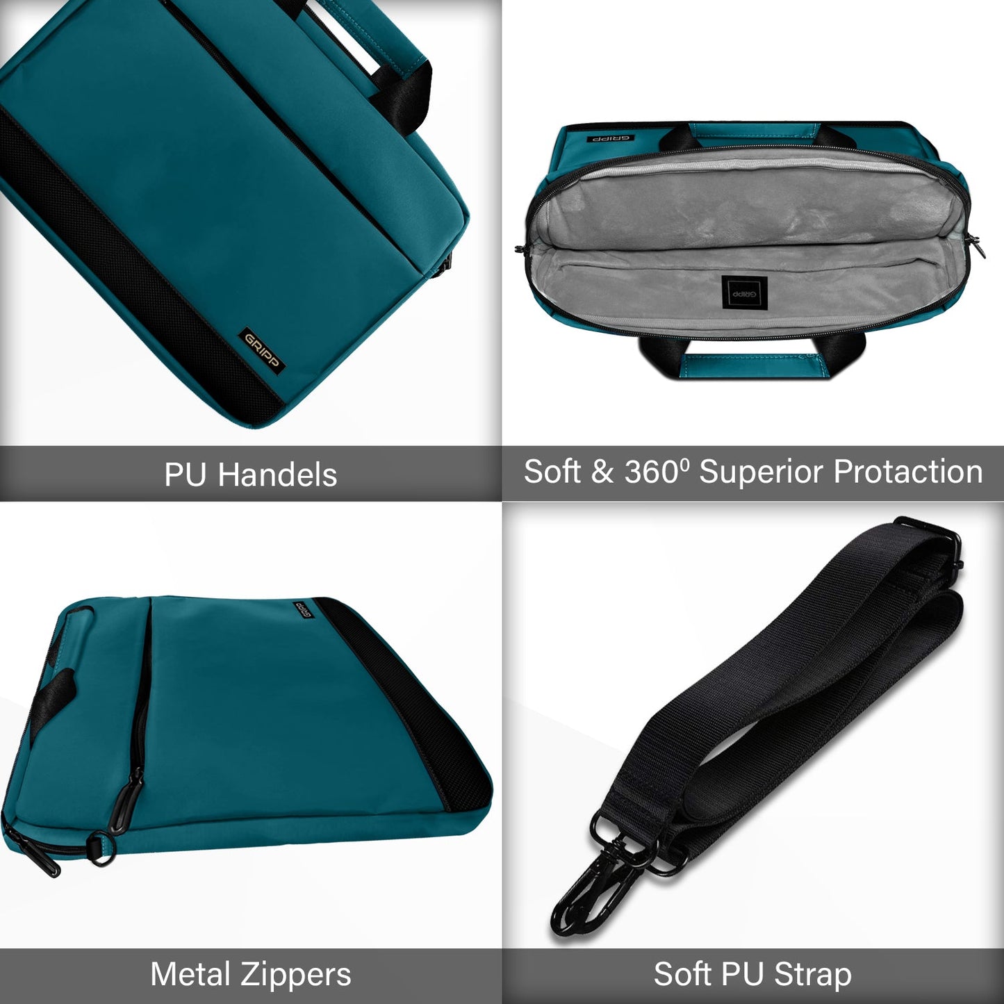 Gripp Bolt 13.3" Macbook /laptop Bag - Green