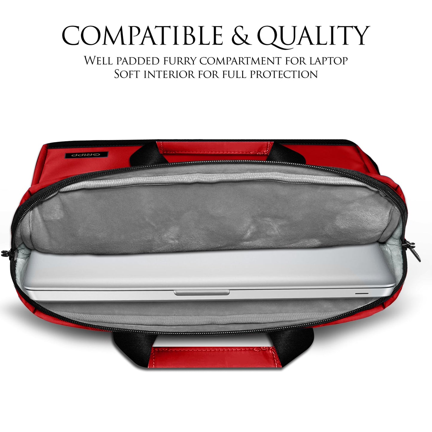 Gripp Bolt 13.3" Macbook /laptop Bag - Red