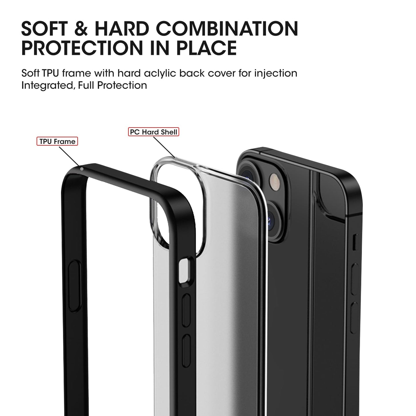 Gripp Amaze Case For Apple Iphone 13 (6.1") - Black