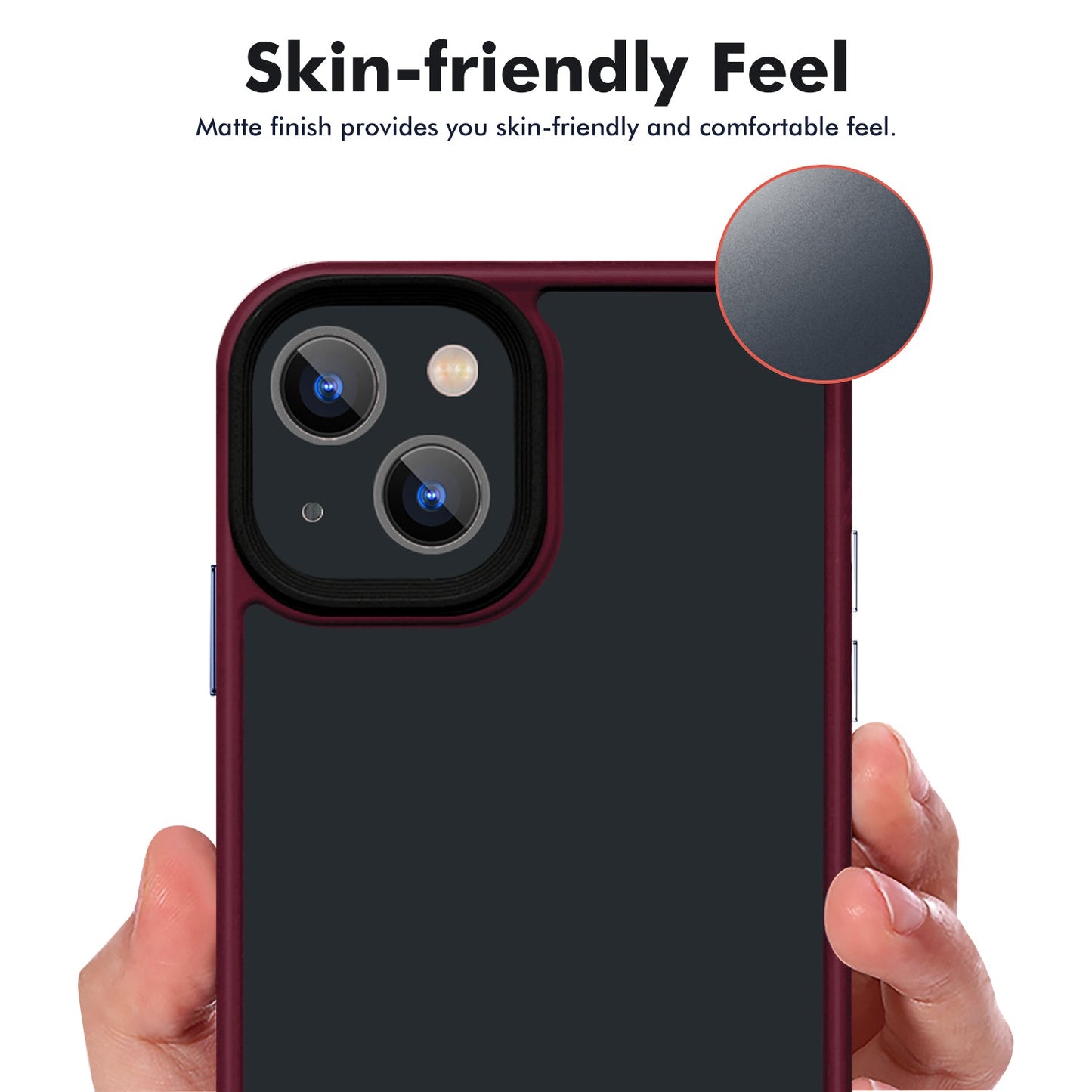 Gripp Bolt Case For Apple Iphone 13 (6.1") - Burgundy