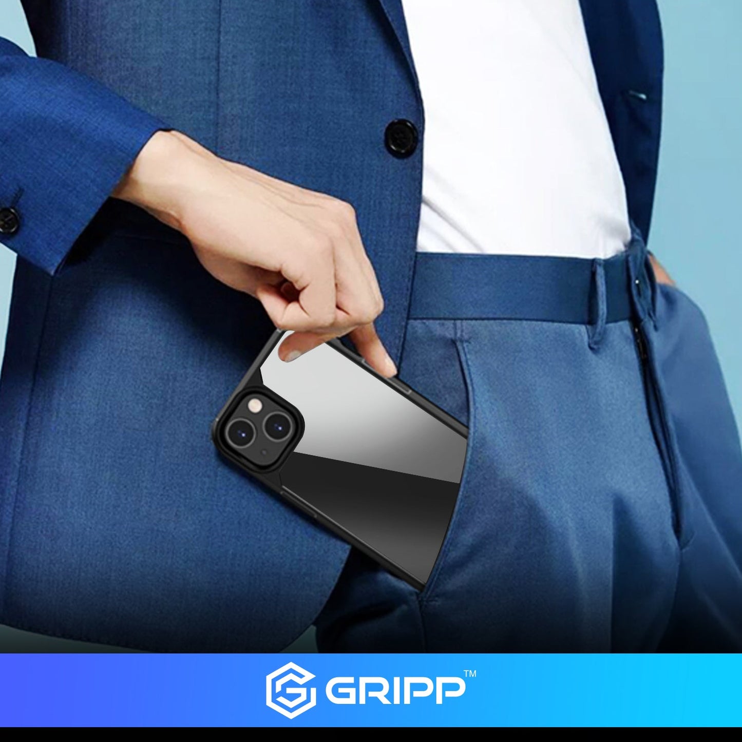 Gripp Defender Case For Apple Iphone 13 (6.1") - Black