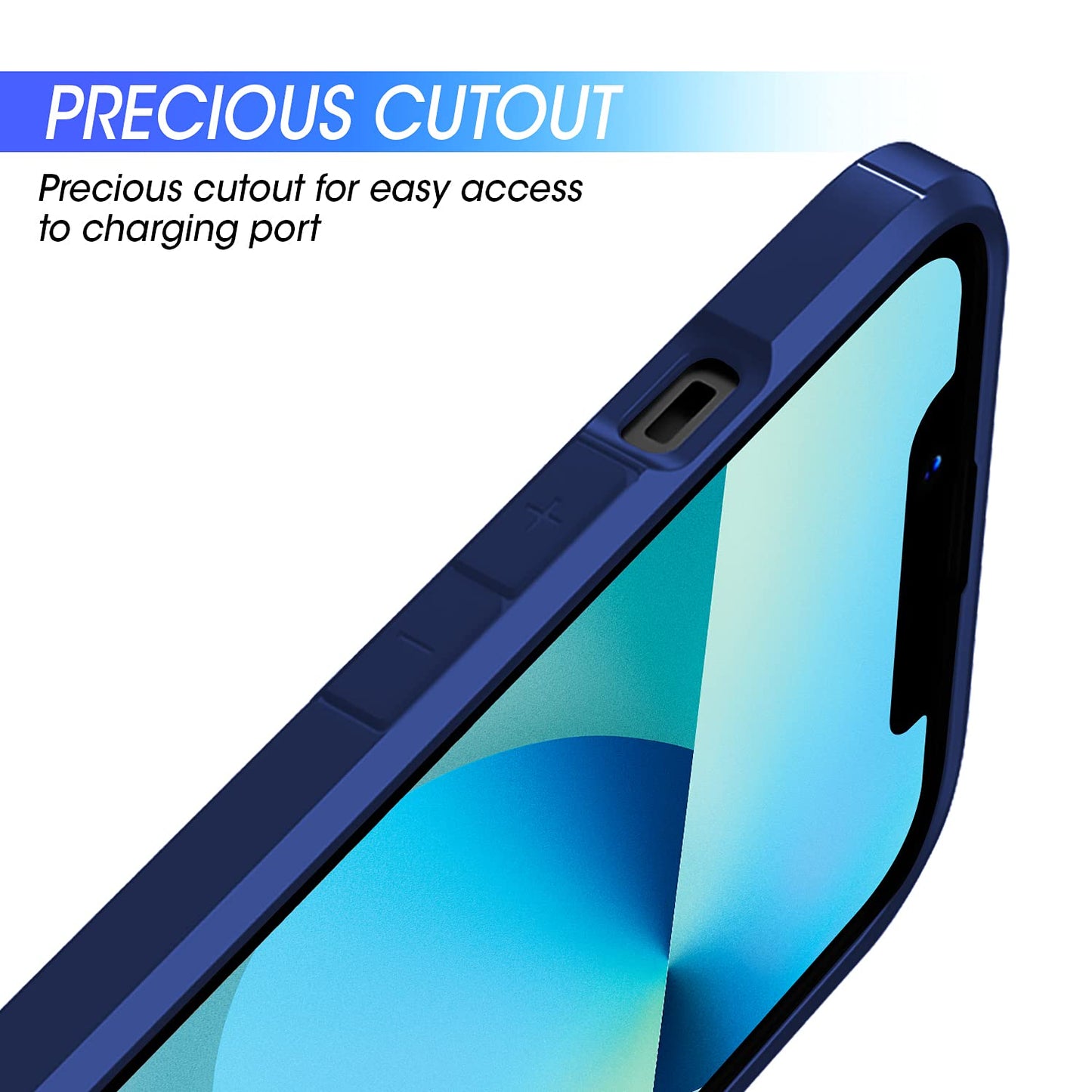 Gripp Defender Case For Apple Iphone 13 (6.1") - Blue