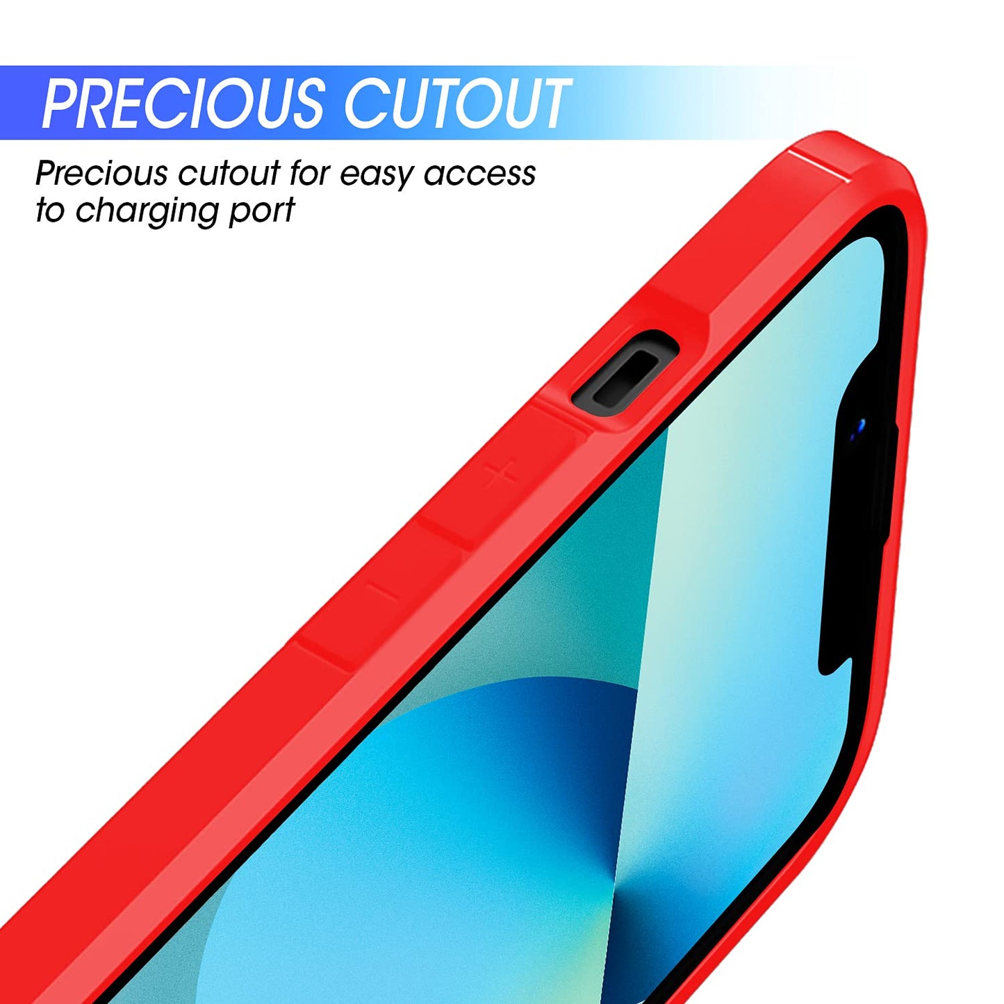 Gripp Defender Case For Apple Iphone 13 (6.1") - Red