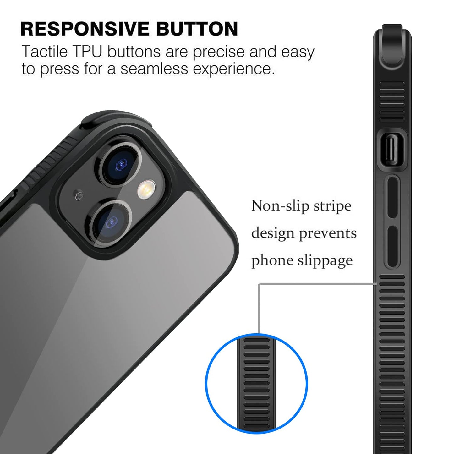 Gripp Shocker Case For Apple Iphone 13 (6.1") - Black