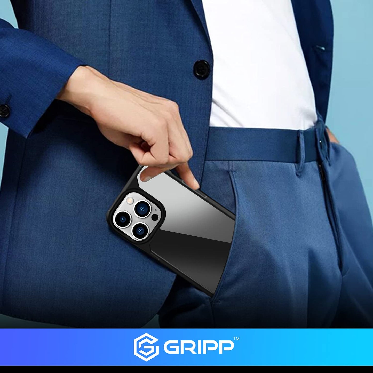 Gripp Defender Case For Apple Iphone 13 Pro (6.1") - Black