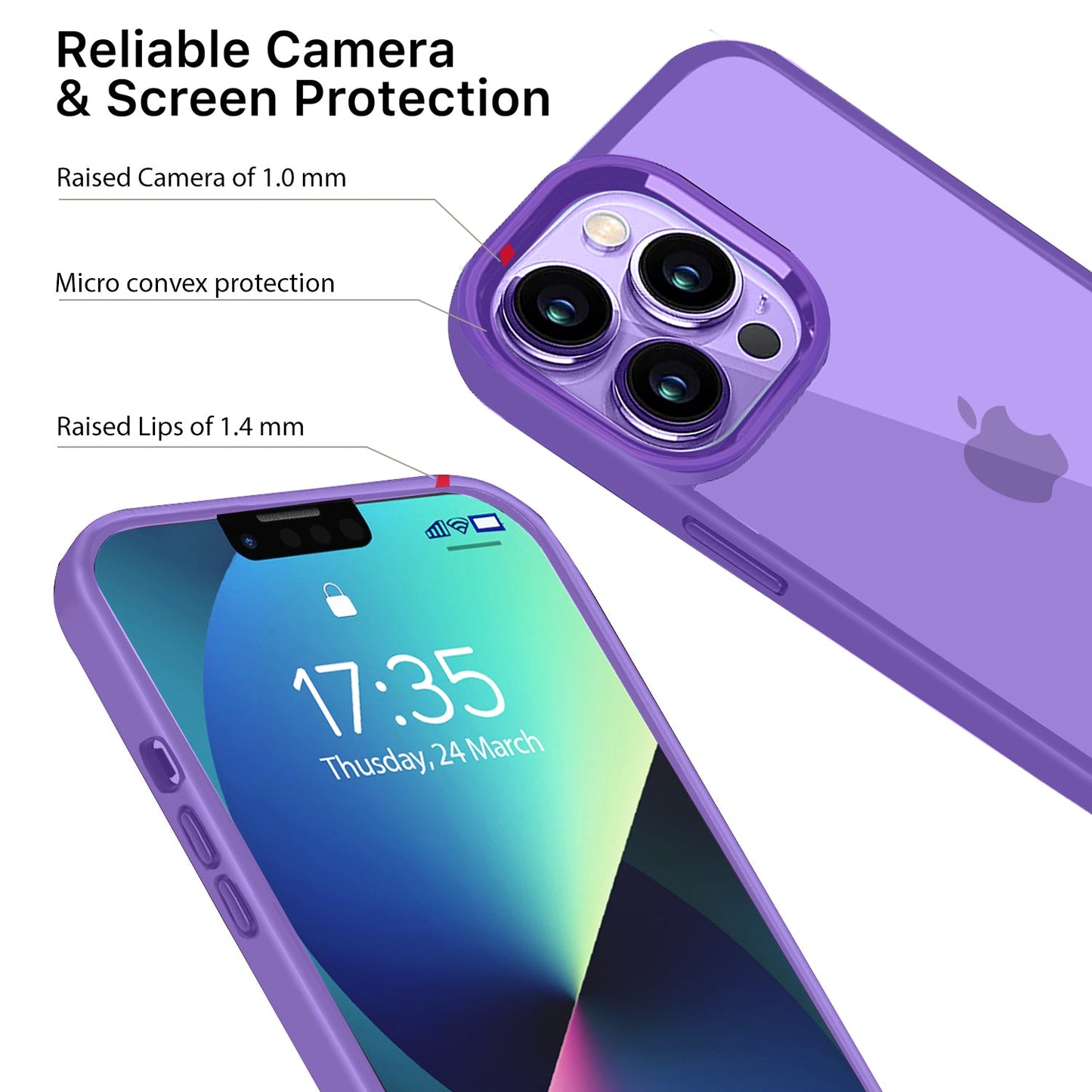 Gripp Clarion Case For Apple Iphone 14 (6.1") - Purple