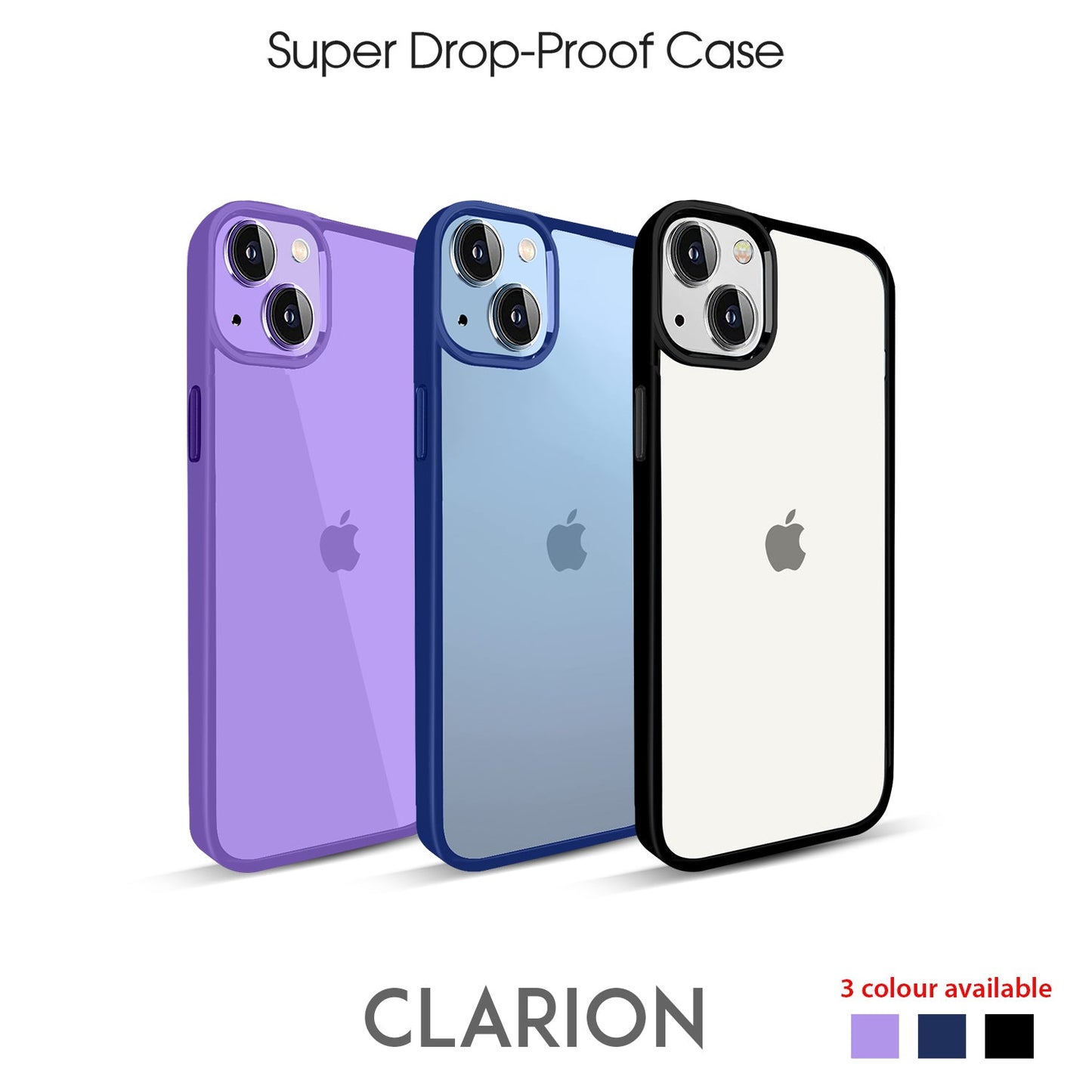 Gripp Clarion Case For Apple Iphone 14 Plus (6.7") - Purple