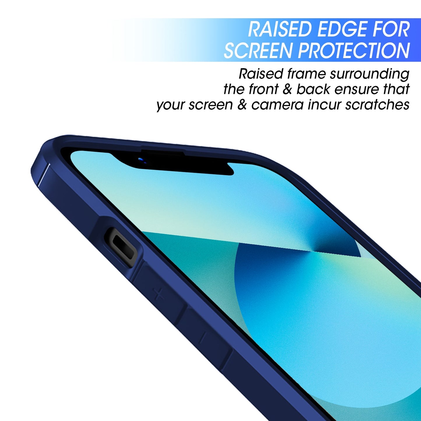 Gripp Defender Case For Apple Iphone 14 Plus (6.7") - Blue
