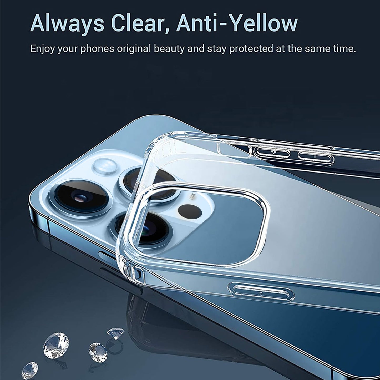 Gripp Clear Case For Apple Iphone 14 Pro (6.1") - Transparent