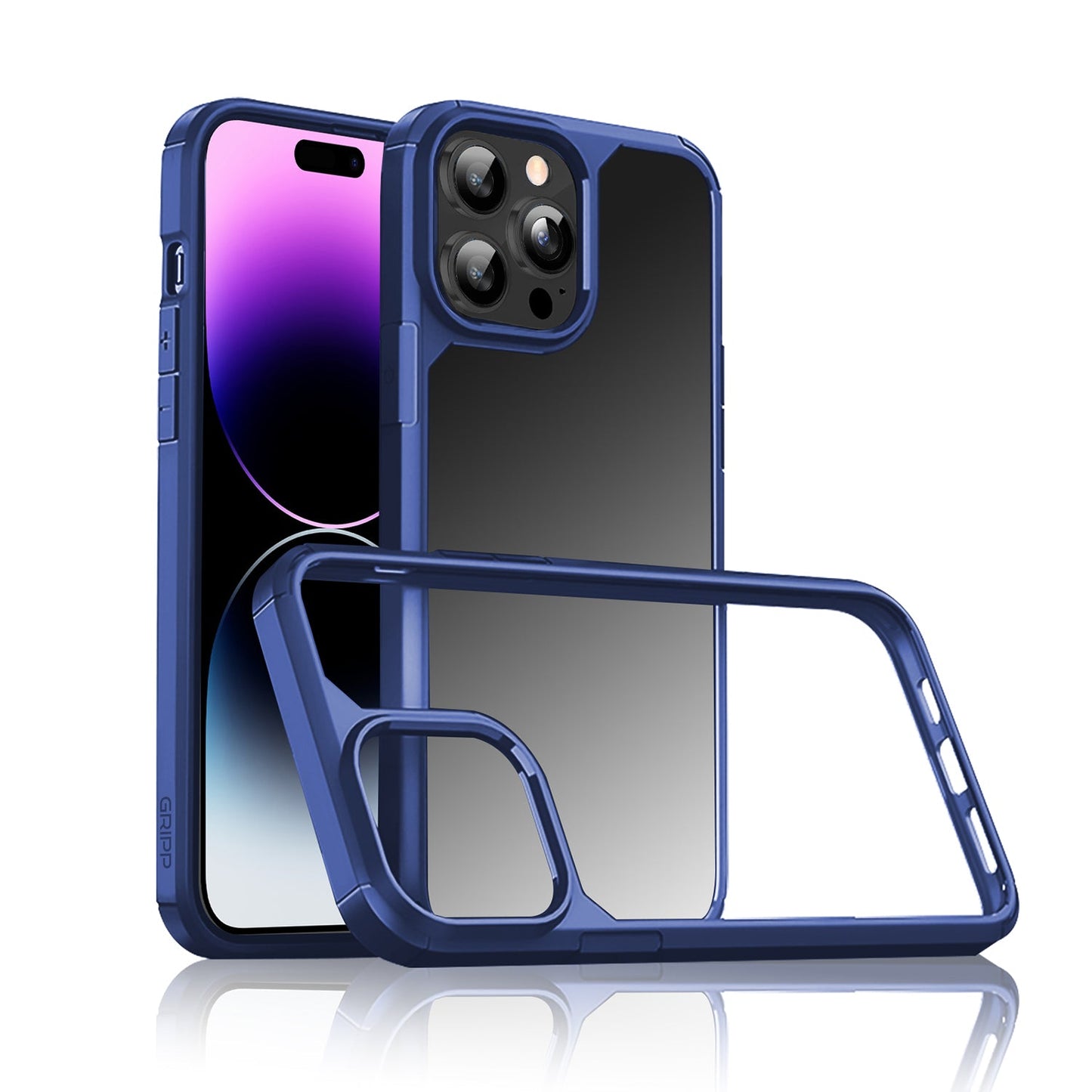 Gripp Defender Case For Apple Iphone 14 Pro Max (6.7") - Blue