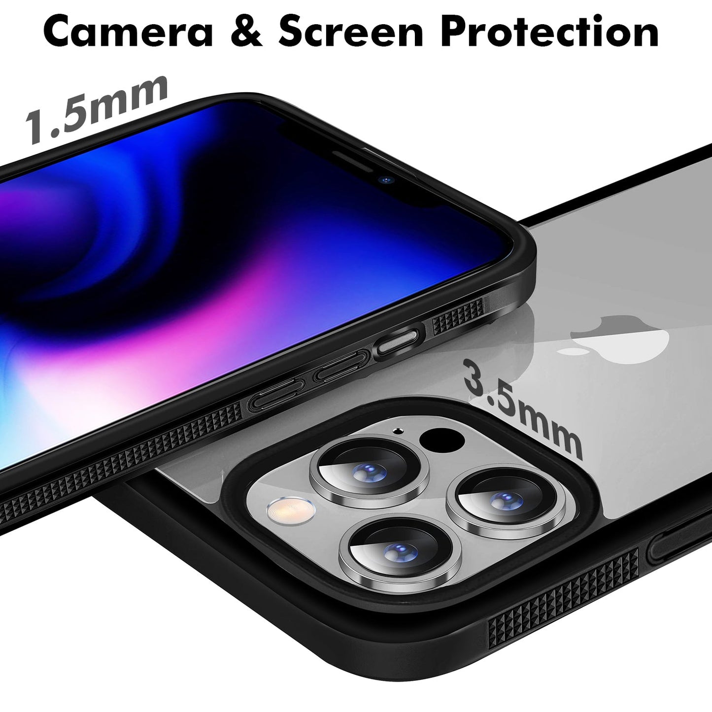 Gripp Stark Case For Apple Iphone 14 Pro Max (6.7") - Black