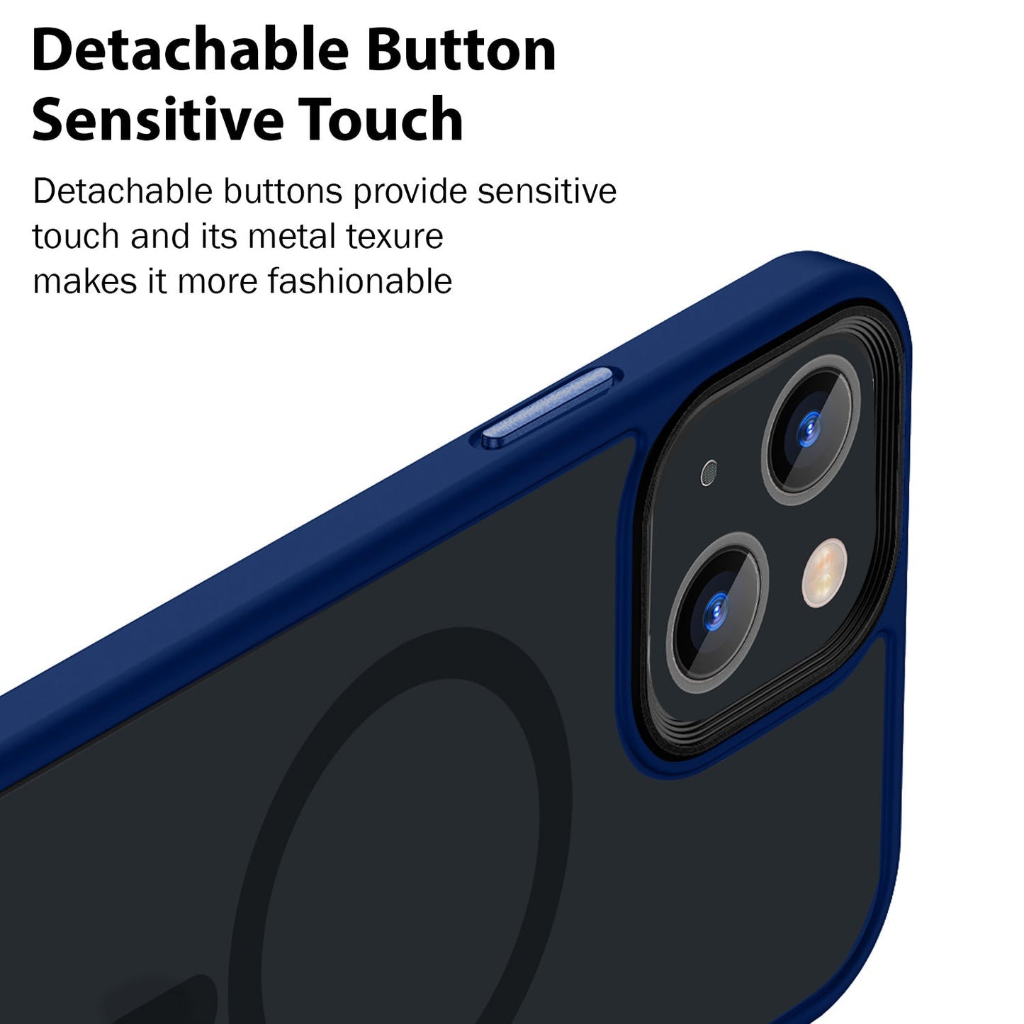 Gripp Bolt Magsafe Case For Apple Iphone 14 Plus (6.7") - Blue