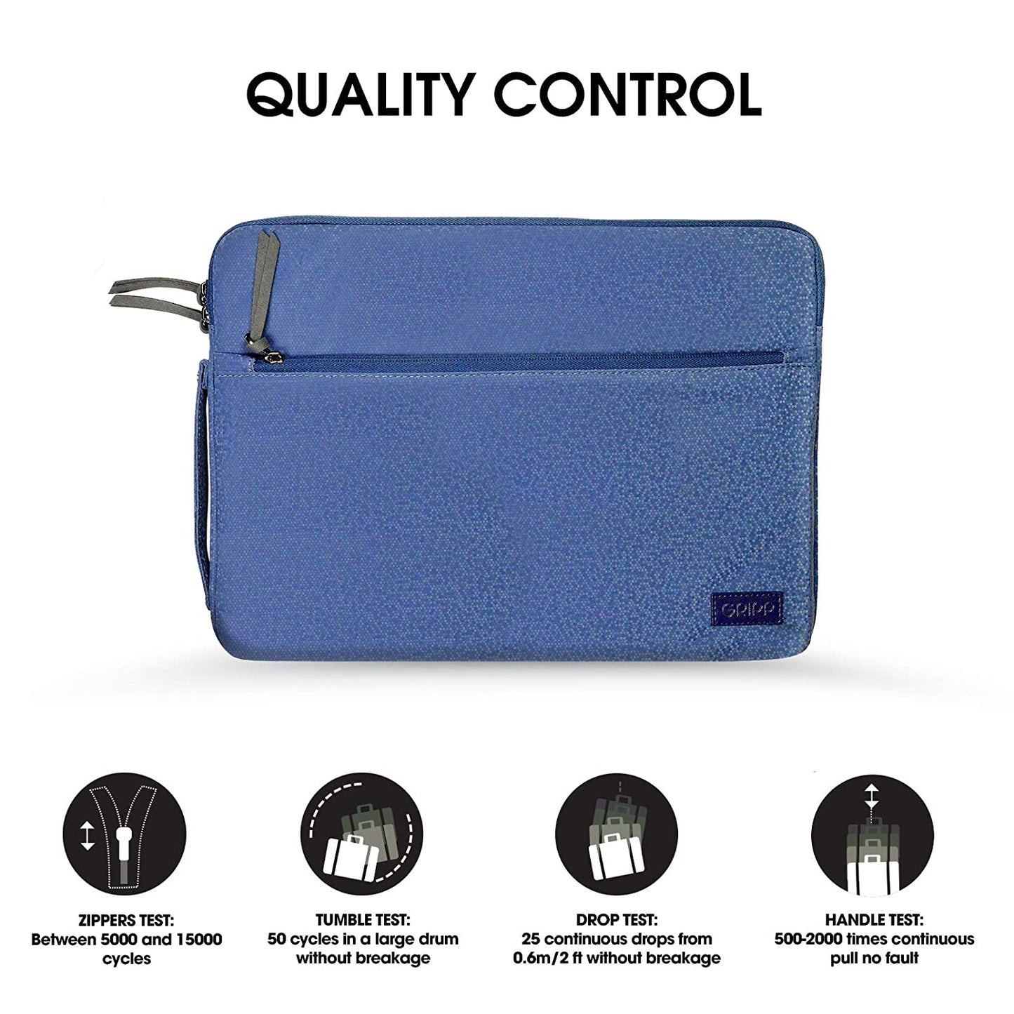 Gripp Cello Slim Sleeve For Apple Macbook 13" -blue