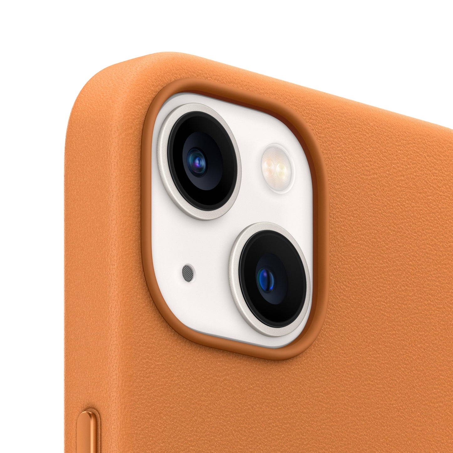 iPhone 13 mini Leather Case with MagSafe - Golden Brown
