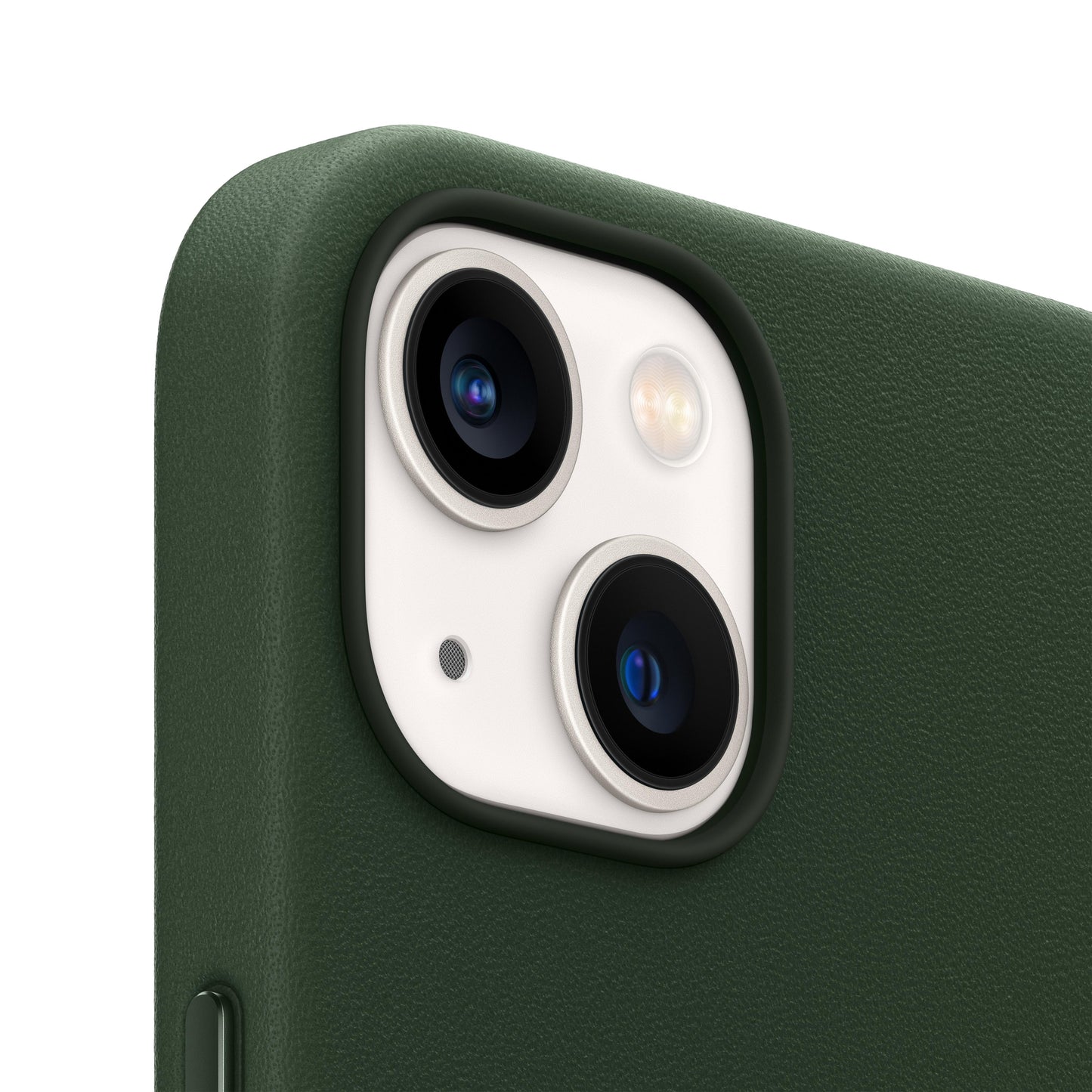 iPhone 13 Leather Case with MagSafe - Sequoia Green