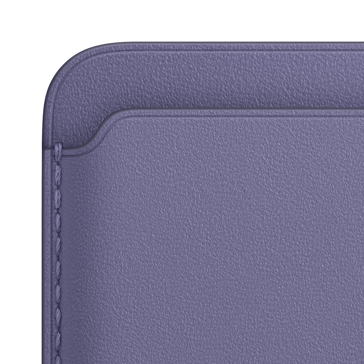 iPhone Leather Wallet with MagSafe - Wisteria